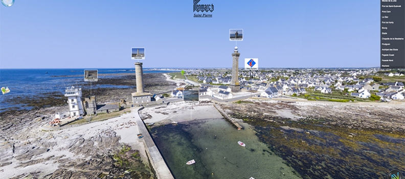 Visite de Penmarc’h en panoramique 360°