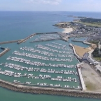 Film de suivi chantier du Port Haligen (Quiberon) : agrandissement et réaménagement
